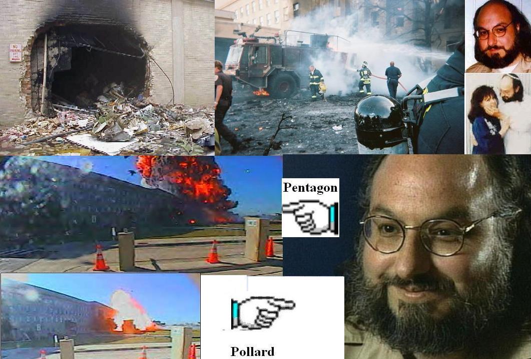 pollard connection to 9-11 pentagon attack montage